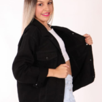 Chaqueta Oversize Black rígida