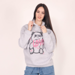 Buzos frizados con estampado