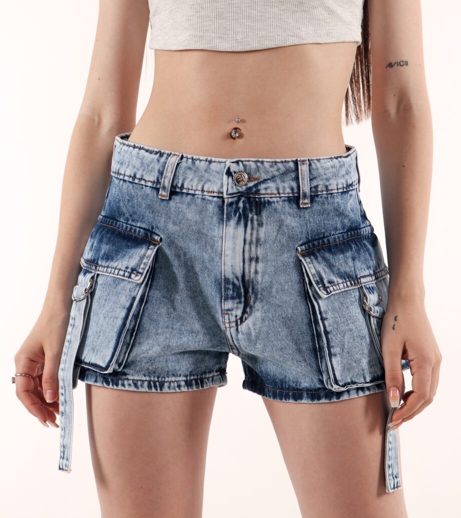 Shorts mom mujer sale